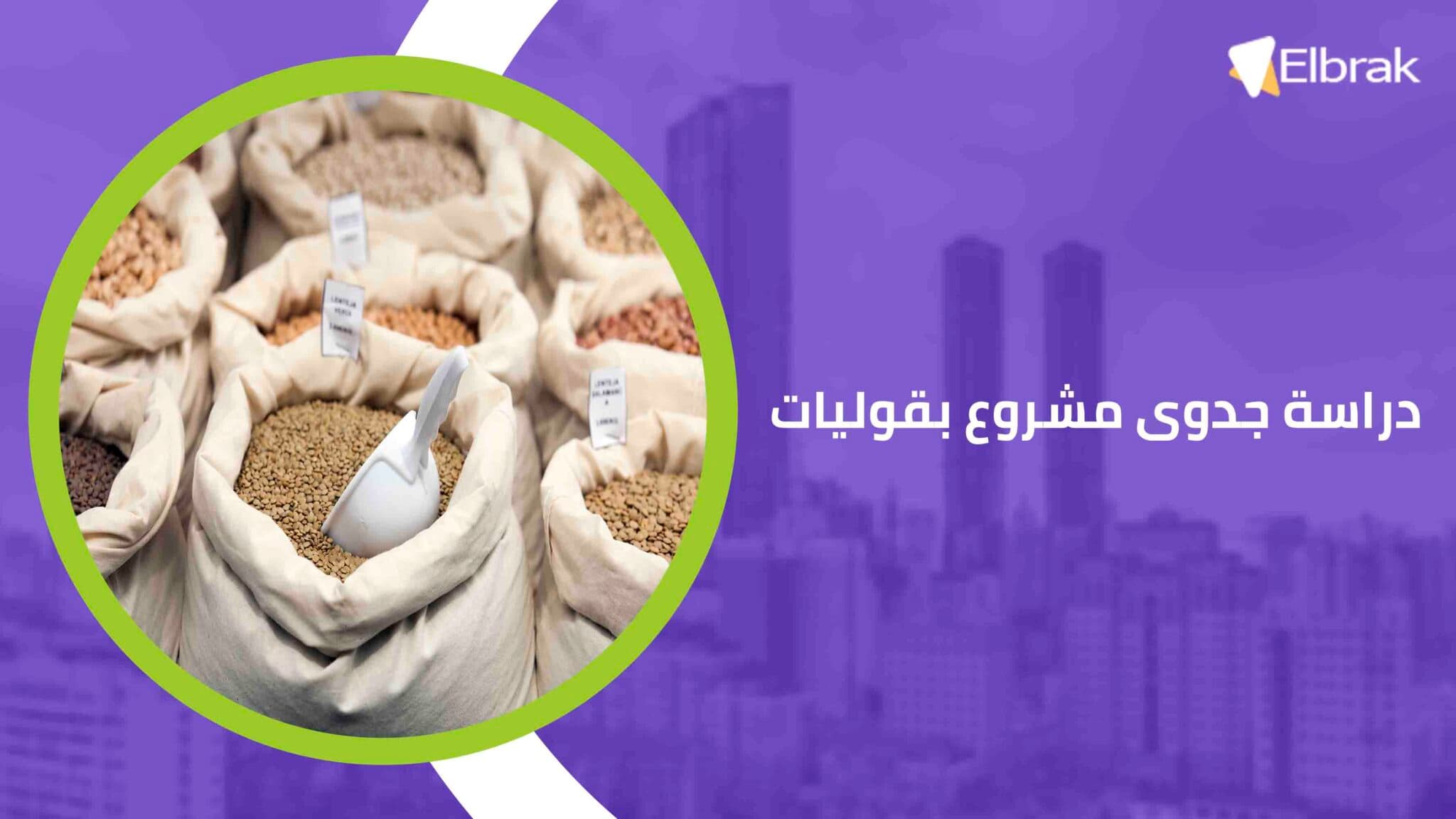 دراسة جدوى مشروع بقوليات