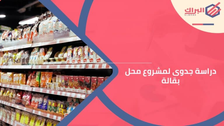 دراسة جدوى لمشروع محل بقالة