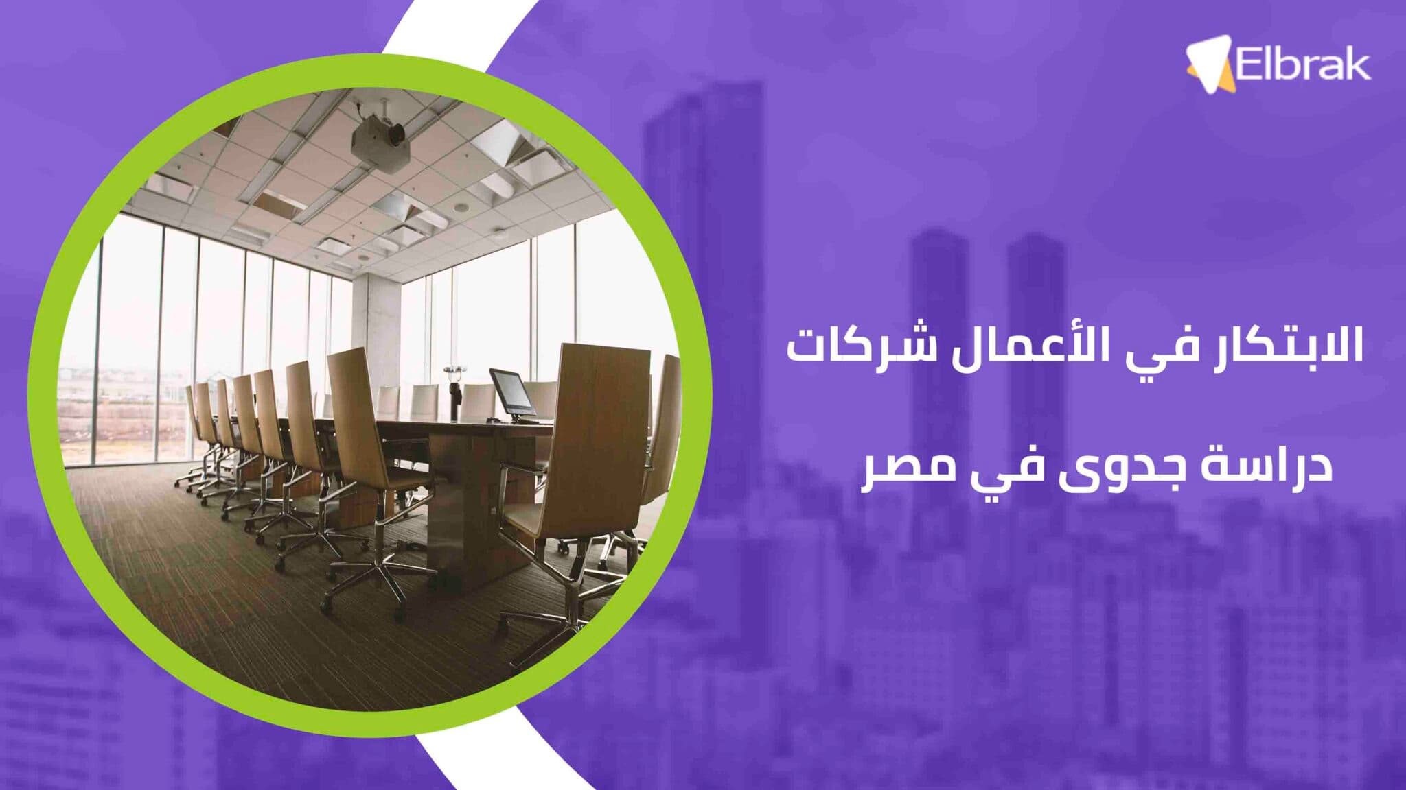 الابتكار في الأعمال شركات دراسة جدوى في مصر