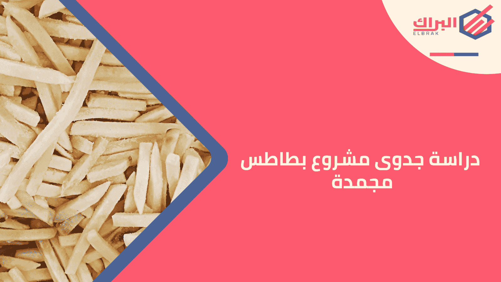 دراسة جدوى مشروع بطاطس مجمدة
