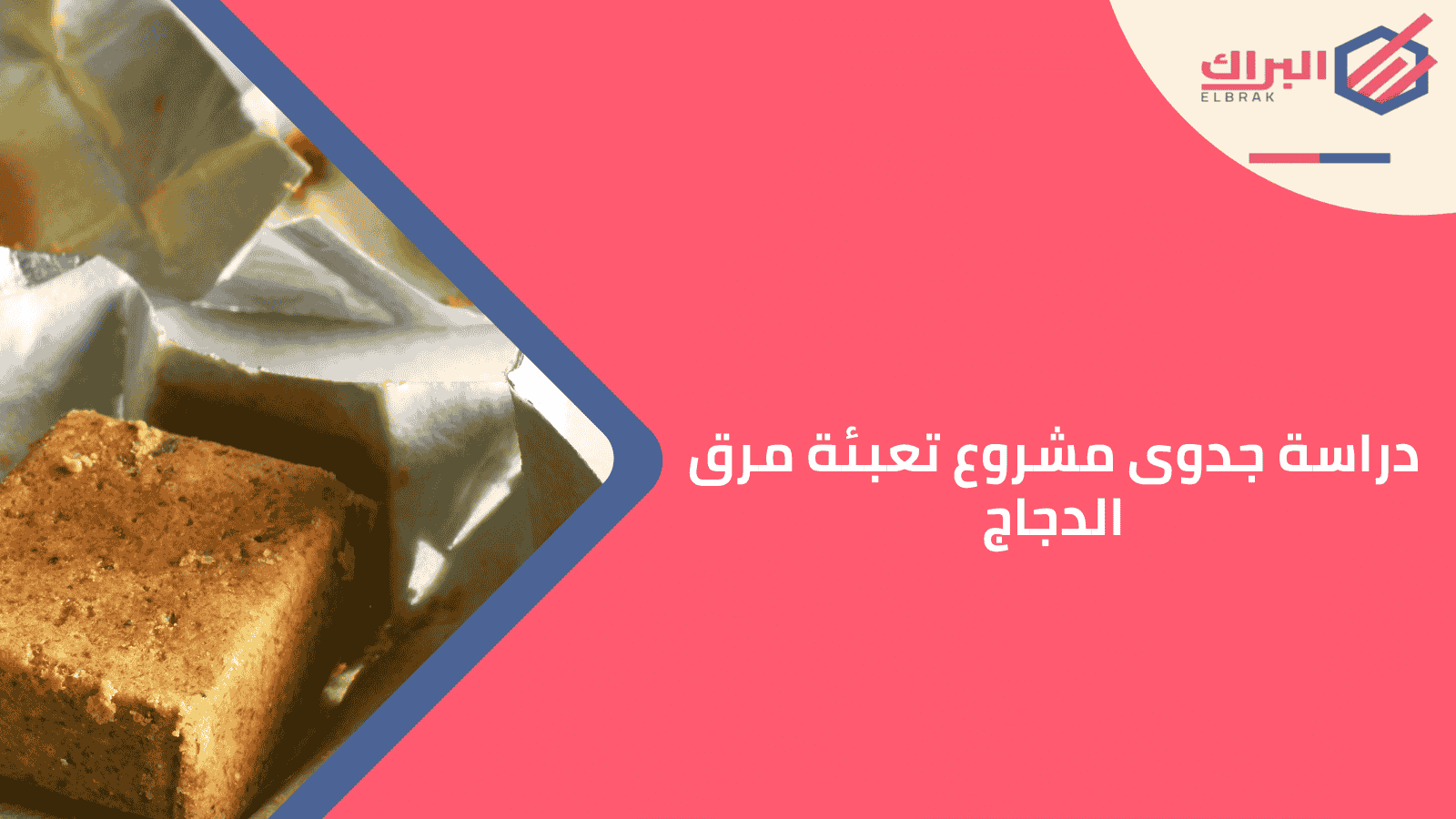 دراسة جدوى مشروع تعبئة مرق الدجاج